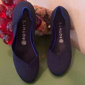 Rothy’s authentic navy blue flats